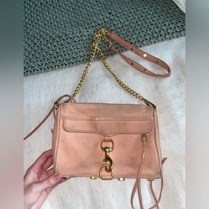 Rebecca Minkoff Crossbody - Pink Suede